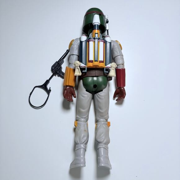 Vintage Star Wars Boba Fett 15" Action Figure - 1978 - Includes Weapon, Backpack - Picture 12 of 12